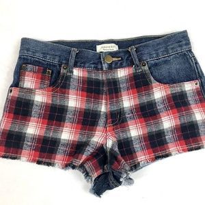 Plaid Short Shorts